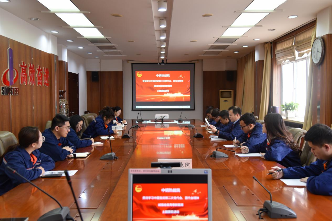 以誠信為筆，共繪高質(zhì)量發(fā)展青春畫卷——中鋼熱能院團(tuán)委開展主題團(tuán)日活動(dòng)