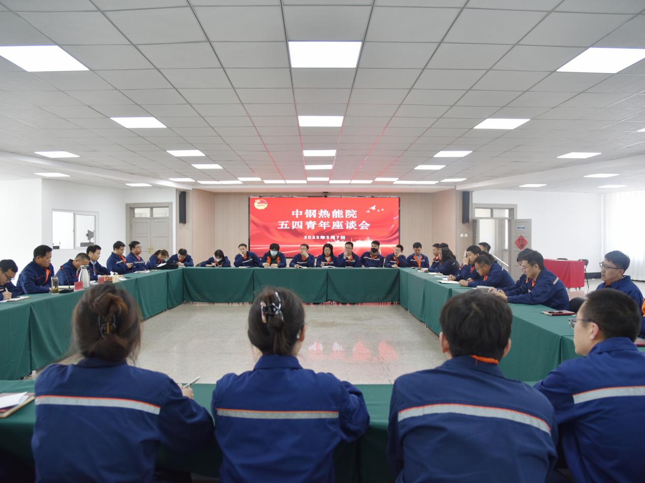 拼搏青春筑路，奮斗光耀熱能：中鋼熱能院召開“五四”青年座談會(huì)